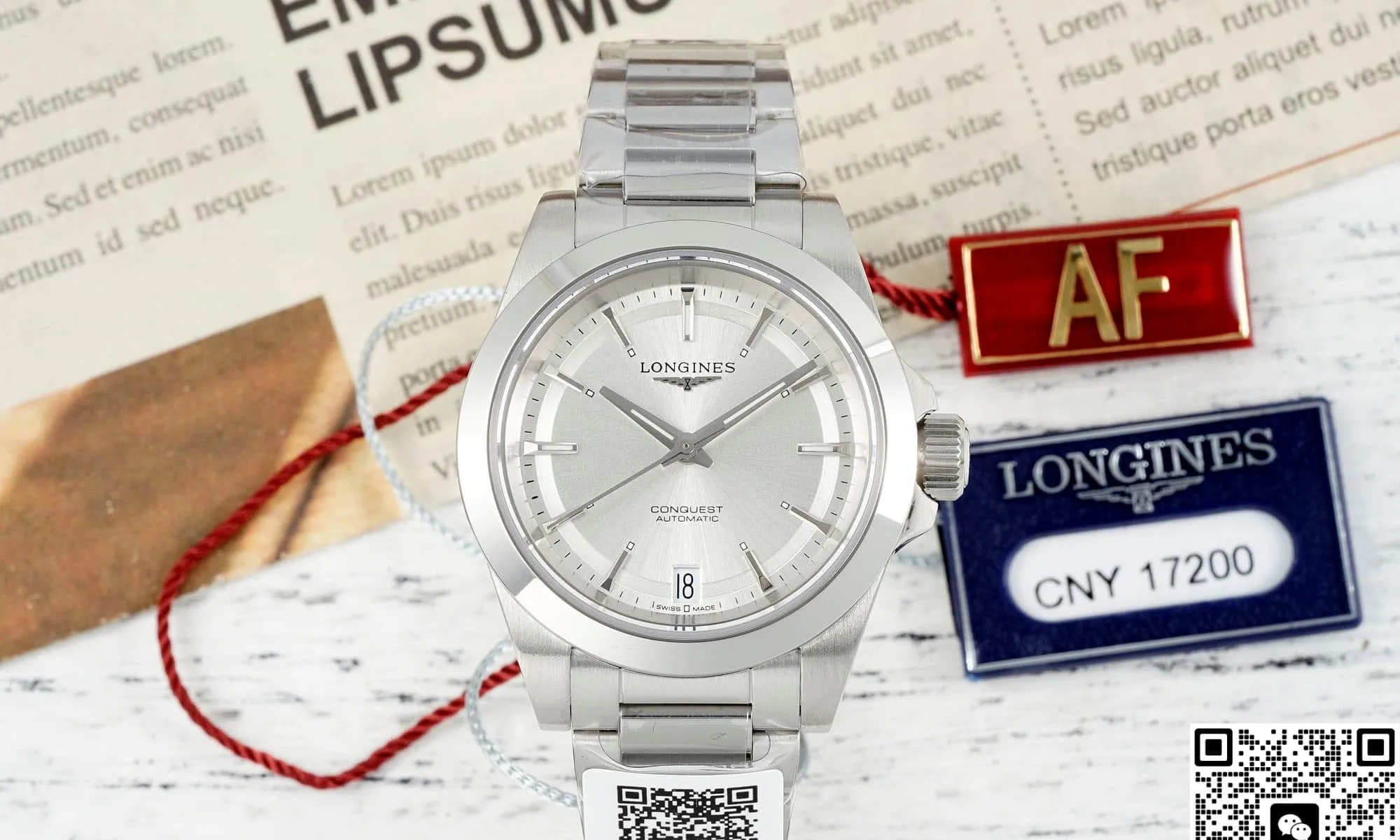 AF Factory Longines Concas L3.720.4.72.6 1:1 Best Edition Replica Watch